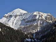 A CA' SAN MARCO (1830 m) dal Ristorante Genzianella (1300 m) pestando neve il 24 febbraio 2021 - FOTOGALLERY"